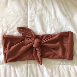 Free People Bandeau Swim Suit Top